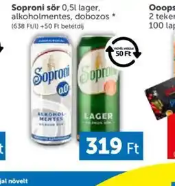 PRIVÁT Soproni sör ajánlat