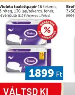PRIVÁT Violeta toalettpapír ajánlat