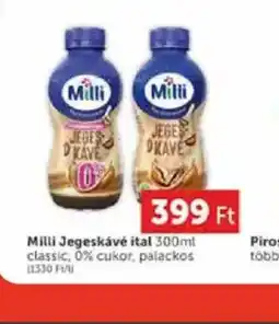 PRIVÁT Milli Jegeskávé ital ajánlat
