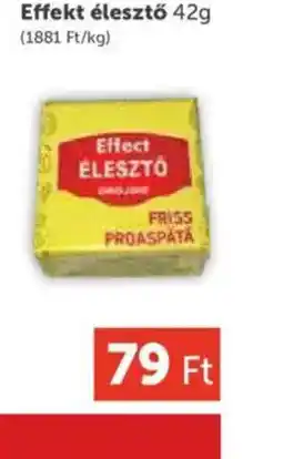 PRIVÁT Effekt élesztő ajánlat