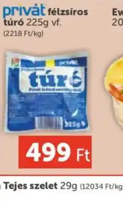 PRIVÁT Privat félzsíros túr ajánlat