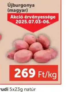PRIVÁT Újburgonya (magyar) ajánlat