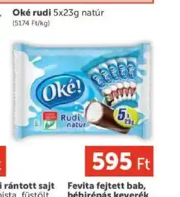 PRIVÁT Oké rudi natúr ajánlat