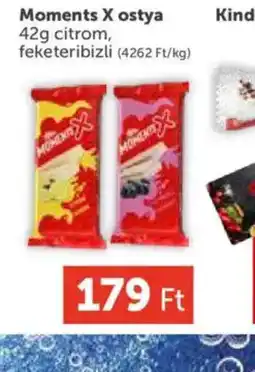 PRIVÁT Moments X ostya ajánlat