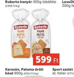 PRIVÁT Roberto kenyér ajánlat