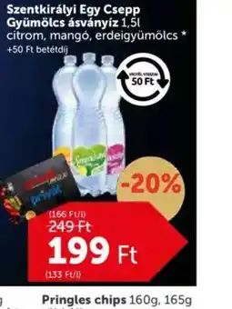 PRIVÁT Szentkirályi Egy Csepp Gyümölcs ásványvíz ajánlat