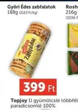 PRIVÁT Győri Édes zabfalatok ajánlat