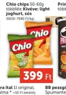 PRIVÁT Chio chips ajánlat