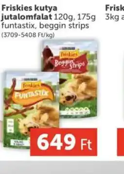 PRIVÁT Friskies kutya jutalomfalat ajánlat