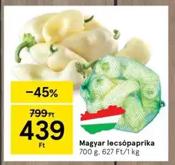 Tesco Magyar lecsópaprika ajánlat