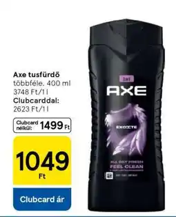 Tesco AXE Tusfürdő ajánlat