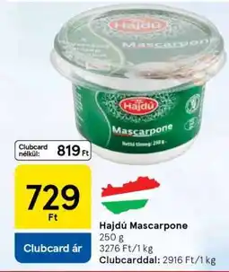 Tesco Hajdú Mascarpone ajánlat