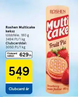 Tesco Roshen Multicake Keksz ajánlat