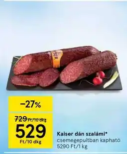 Tesco KAISER DÁN SZALÁMI ajánlat