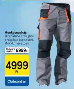 Tesco Munkásnadrág ajánlat