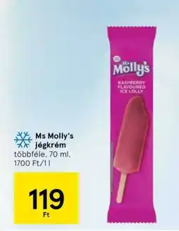 Tesco Ms Molly's jégkrém ajánlat