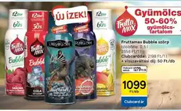 Tesco Fruttamax Bubble szörp ajánlat