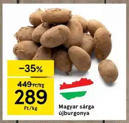 Tesco Magyar sárga újburgonya ajánlat