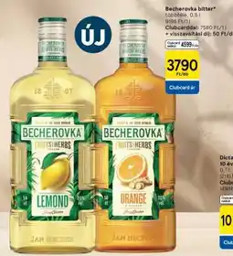Tesco Becherovka bitter ajánlat