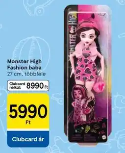 Tesco Monster High Fashion baba ajánlat