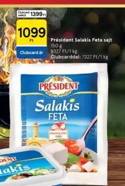 Tesco Président Salakis Feta sajt ajánlat