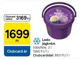 Tesco Ledo jégkrém ajánlat