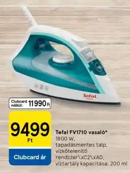 Tesco Tefal FV1710 vasaló ajánlat