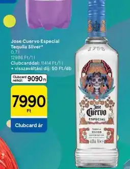 Tesco Jose Cuervo Especial Tequila Silver ajánlat