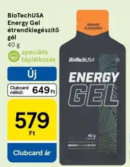 Tesco BioTechUSA Energy Gel étrendkiegészítő gél ajánlat