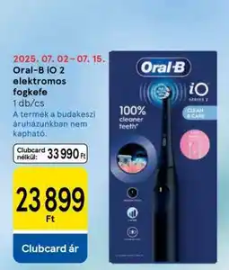 Tesco Oral-B iO 2 elektromos fogkefe ajánlat