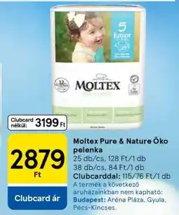 Tesco Moltex Pure & Nature Öko pelenka ajánlat