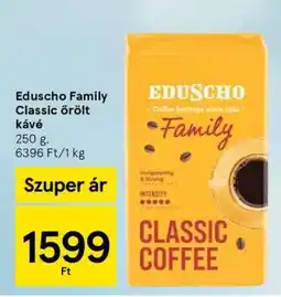 Tesco EduScho Family Classic őrölt kávé ajánlat