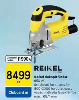Tesco Reikel dekopírfűrész ajánlat