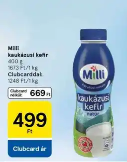 Tesco Milli kaukázusi kefir ajánlat