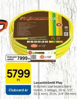Tesco Locsolótömlő Play ajánlat