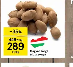 Tesco Magyar sárga újburgonya ajánlat