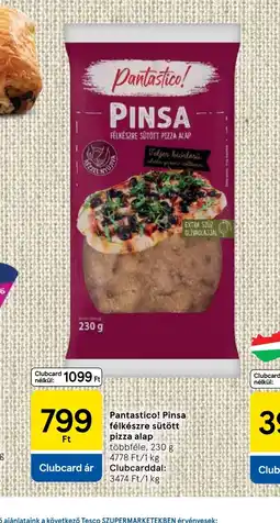 Tesco Pantastico! Pinsa ajánlat