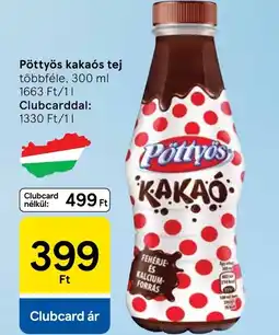 Tesco Pöttyös kakas tej ajánlat