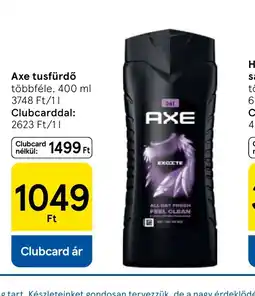 Tesco Axe tusfürdő ajánlat