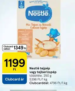 Tesco Nestlé tejpep vagy tejberizspép ajánlat