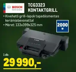 Metro Bosch TCG3323 kontaktgrill ajánlat
