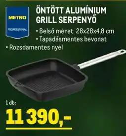 Metro Metro Professional öntött alumínium grill serpenyő ajánlat