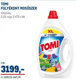 Metro Tomi folyékony mosószer ajánlat