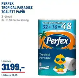 Metro Perfex Tropical paradise ajánlat