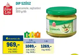 Metro Fine Life Dip szósz ajánlat