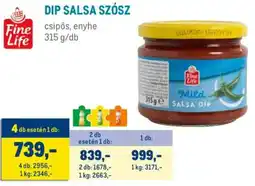 Metro Fine Line Dip salsa szósz ajánlat