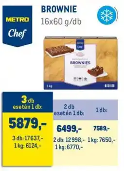 Metro METRO Chef Brownie ajánlat