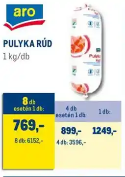 Metro Aro Pulyka rúd ajánlat
