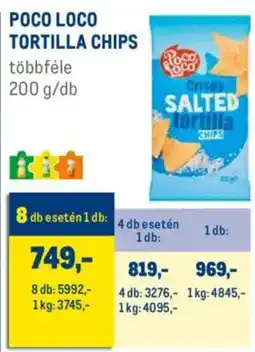 Metro Poco Loco Tortilla chips ajánlat