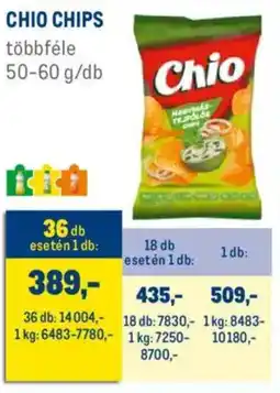 Metro Chio Chips ajánlat